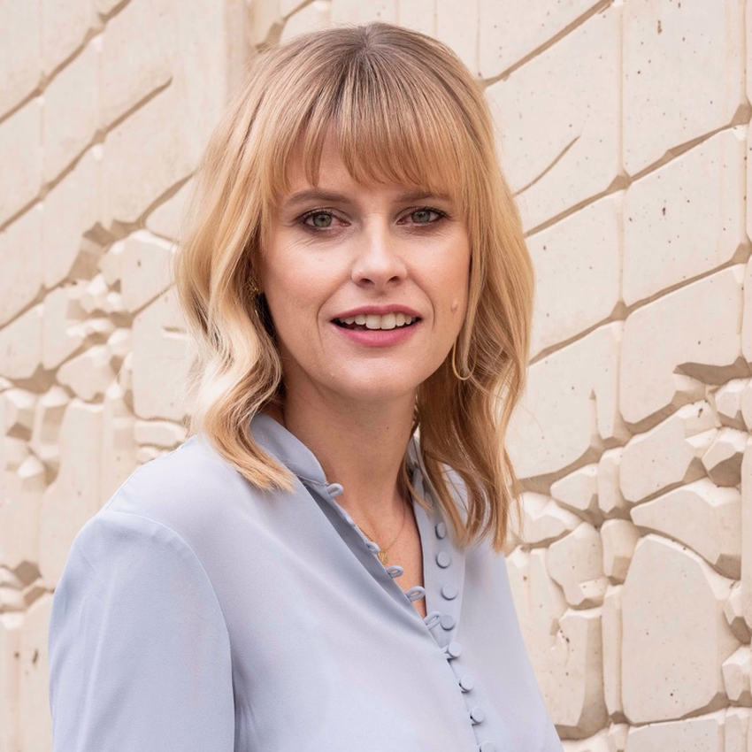 Porträt von Kerstin Schiefelbein, Initiatorin von FemVisible und Jurymitglied des Founders Pitch.