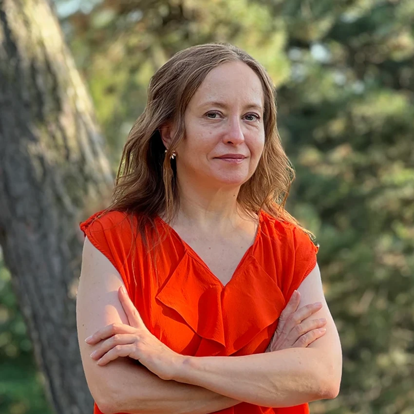 Porträt von Larisa Pitkevich.