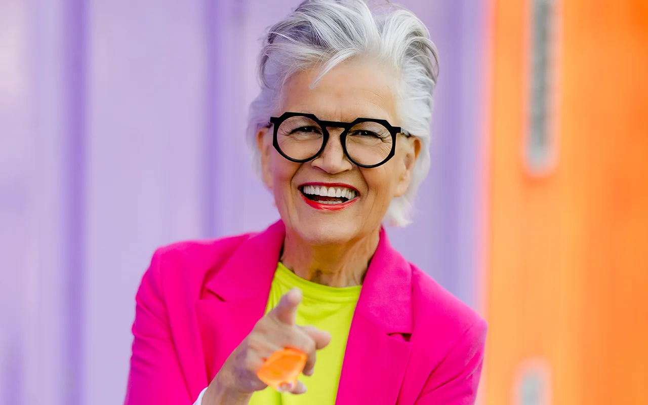 Greta Silver ist Grandpreneurin und selbstständig im hohen Alter