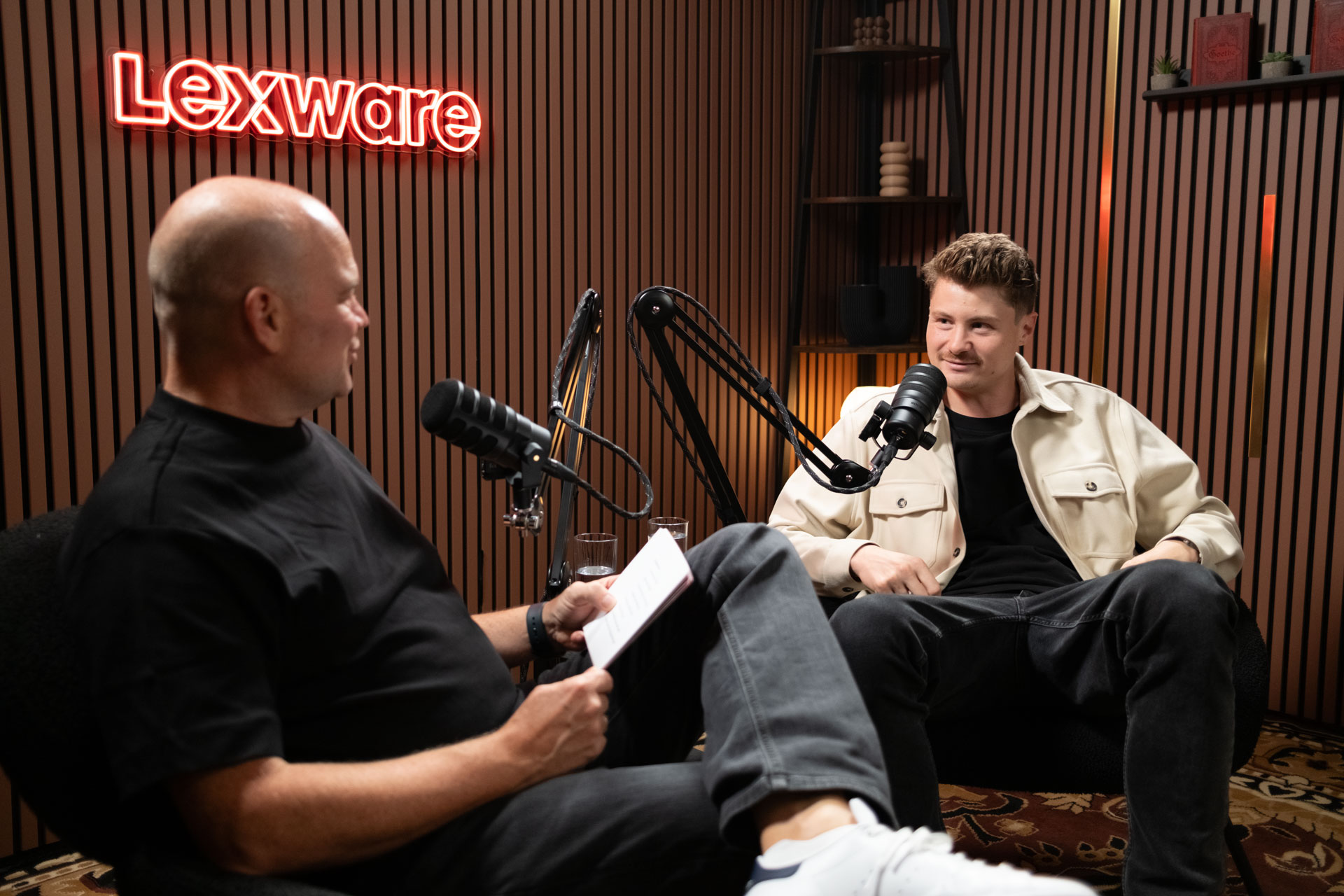 Felix von der Laden und Christian Steiger