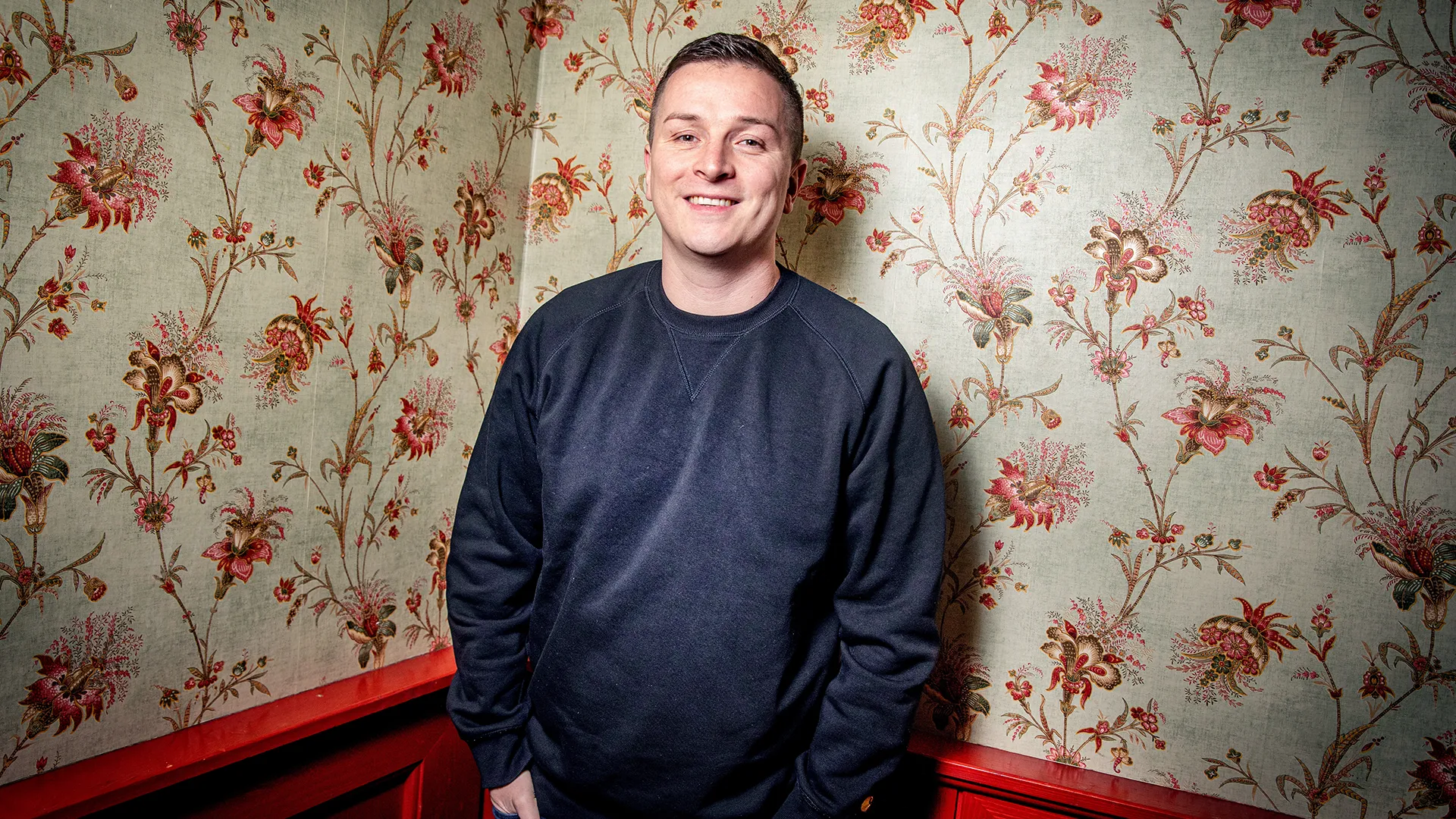 Aaron Troschke in seinem Office