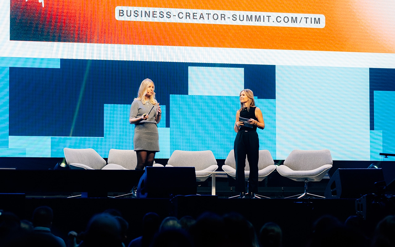 Sarah Emmerich und Luisa Knopf als Hosts des BCS