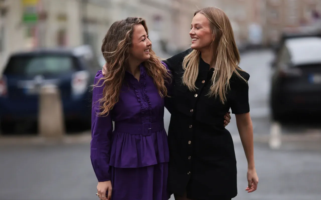 Vivien Wysocki und Larissa Schmid, Gründerinnen von saint sass