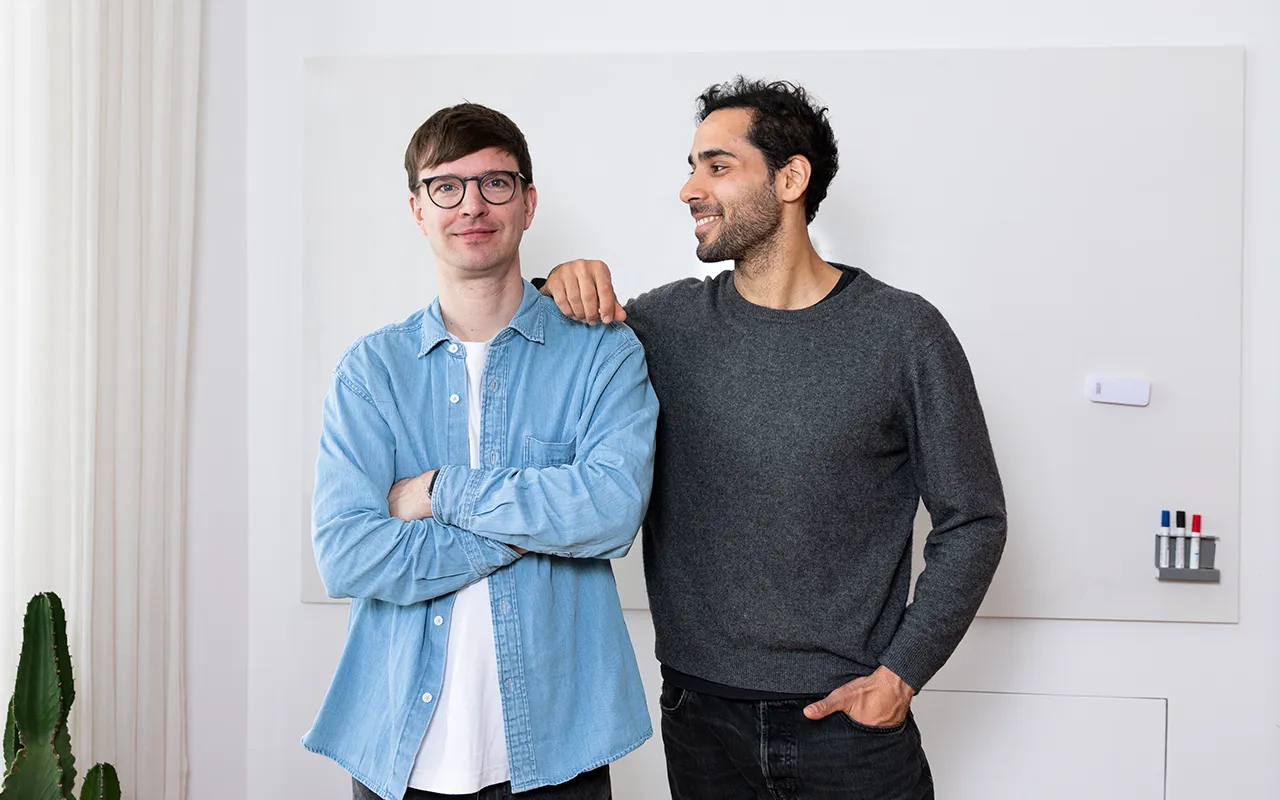 Porträtfoto von Piran Asci und Fabian Lucas