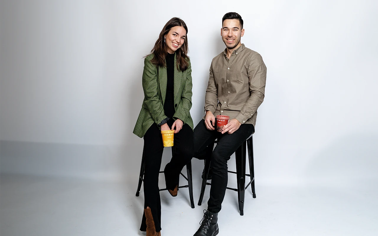Das Gründungsduo Rebecca Göckel und Jan Grabow