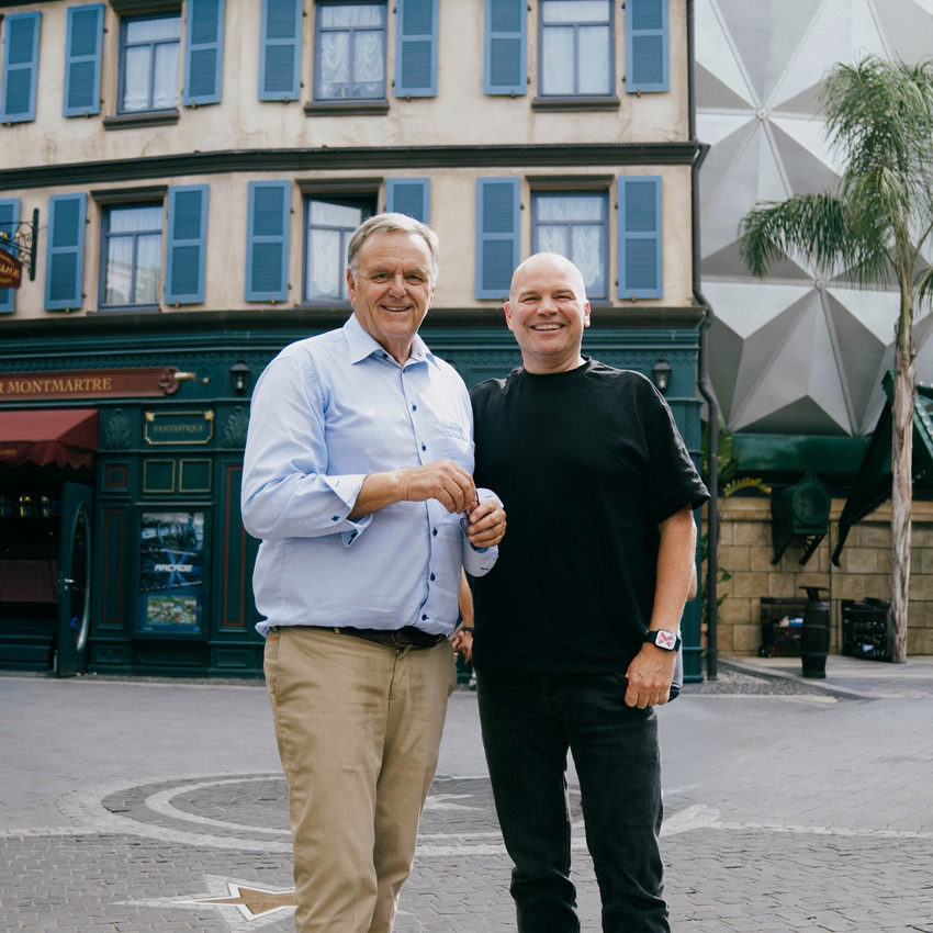 Foto von Roland Mack und Christian Steiger