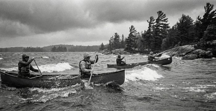 Ontario backcountry paddling