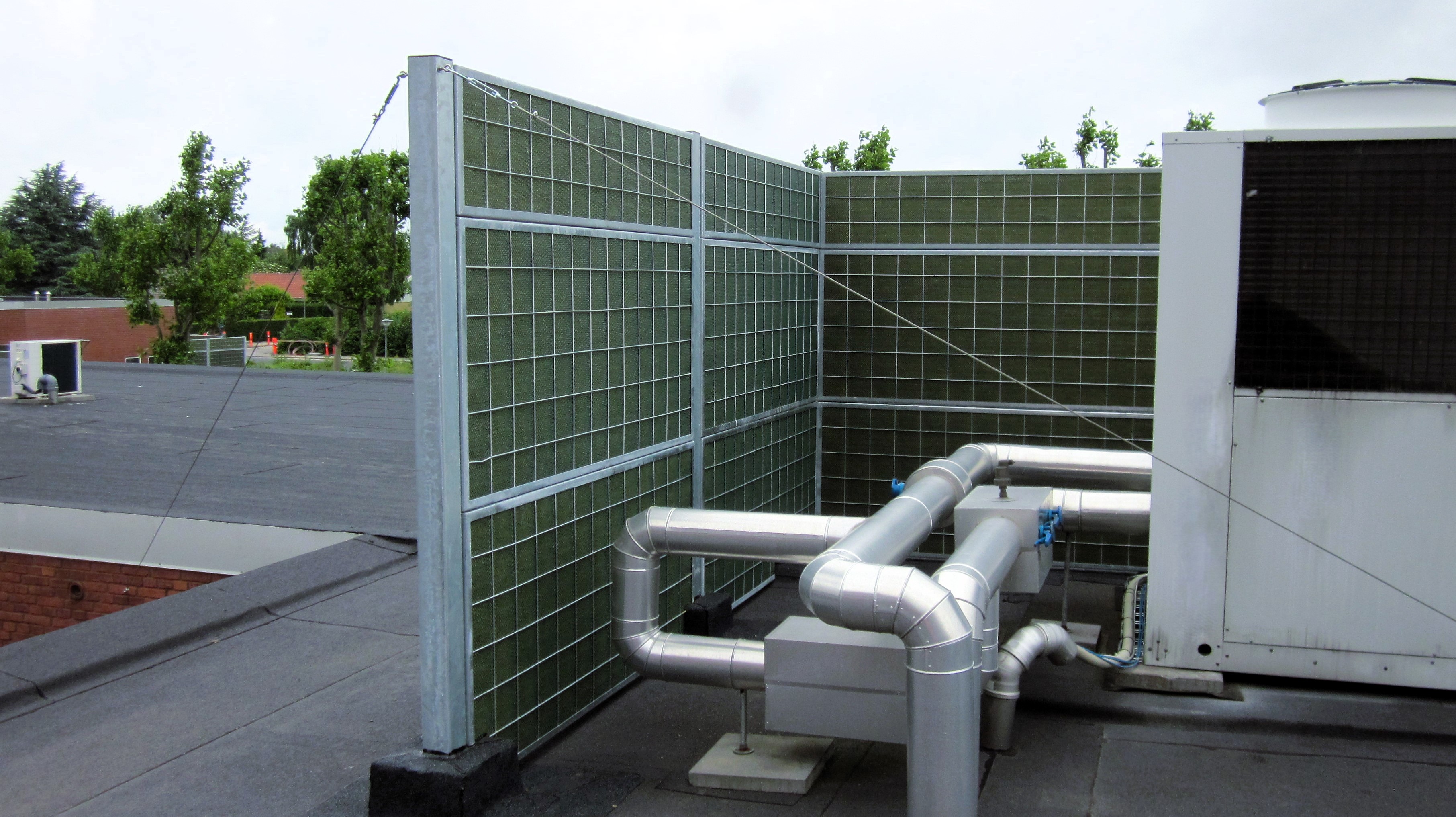 Noistop Steel - Municipality - roof installation