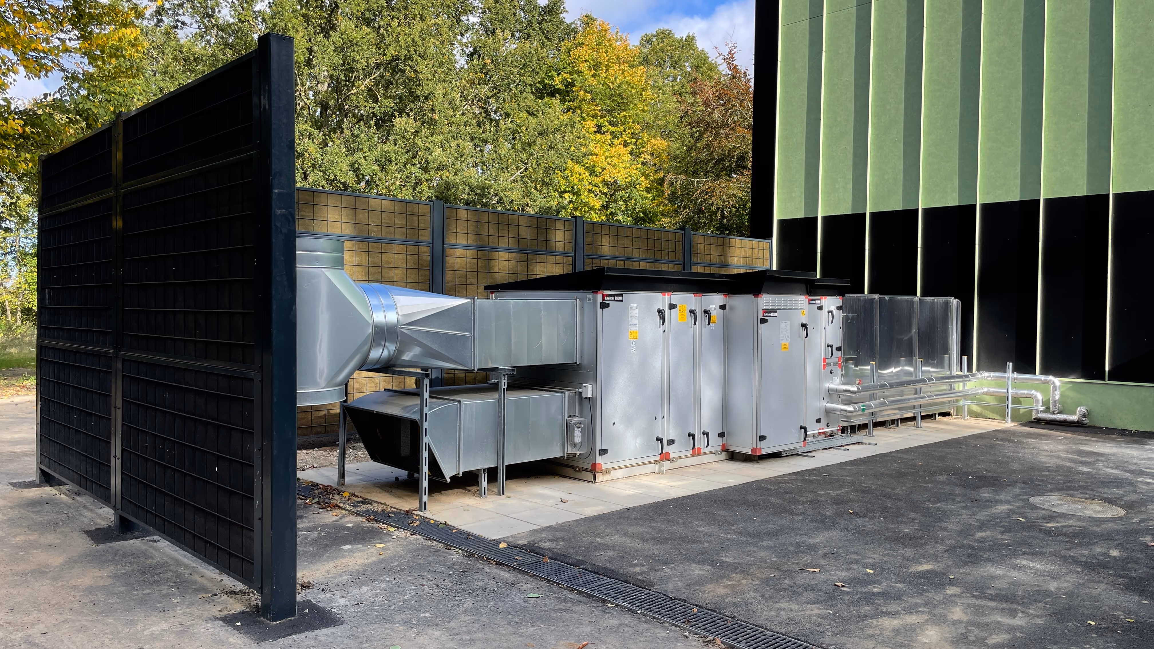 Noistop Steel antracit - Kommerciel - Ventilationssystem