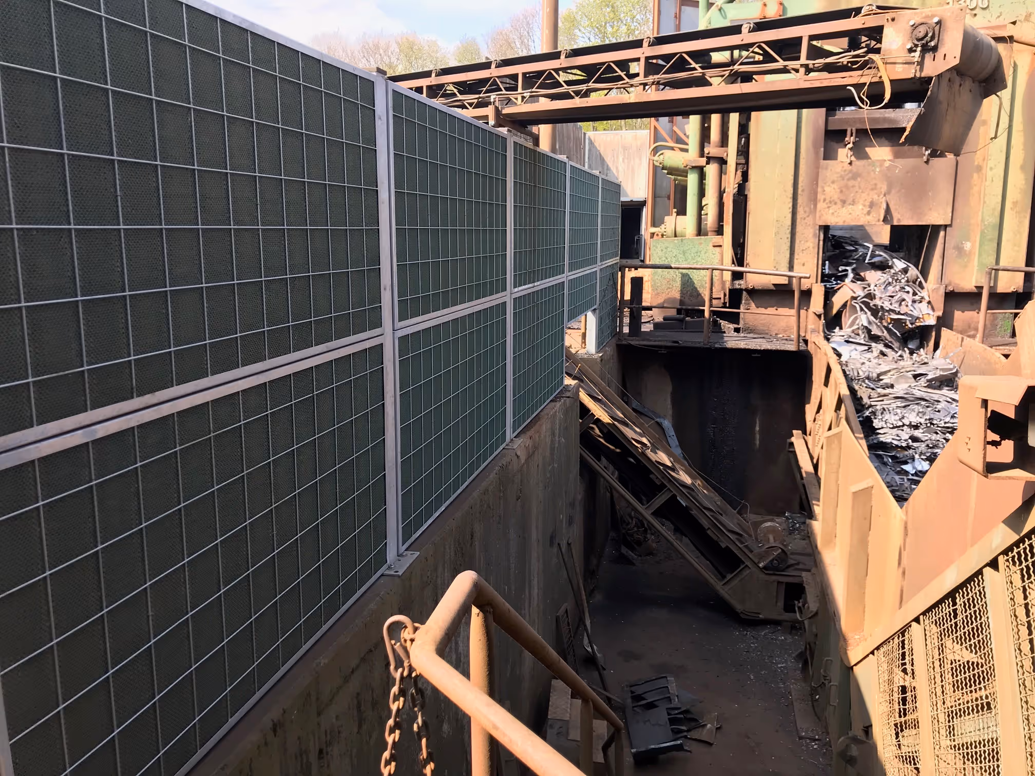 Noistop Steel - Industrial - metal recycling station