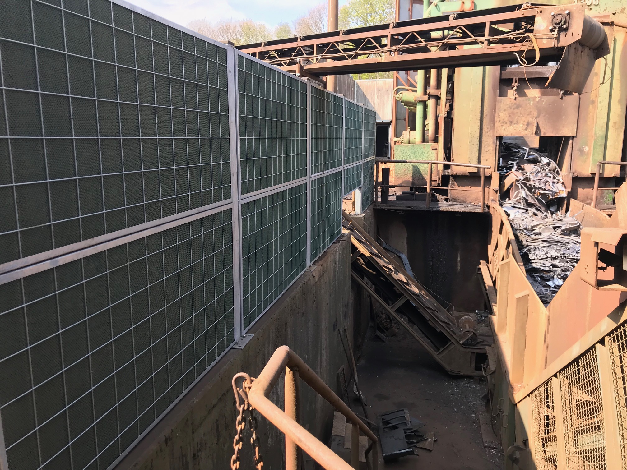 Noistop Steel - Industrie - Station für Metallrecycling
