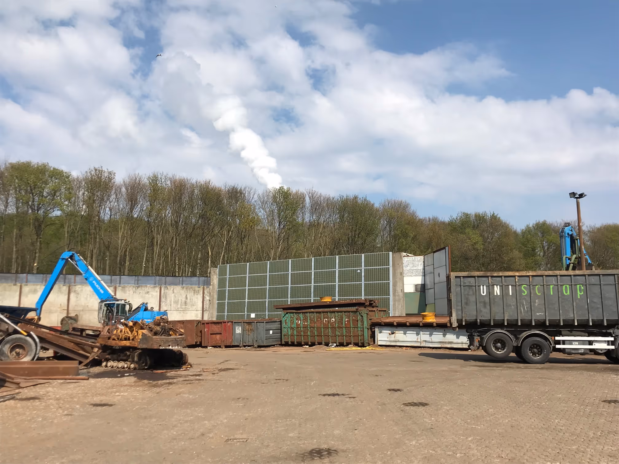 Noistop Steel - Industrial - metal recycling station