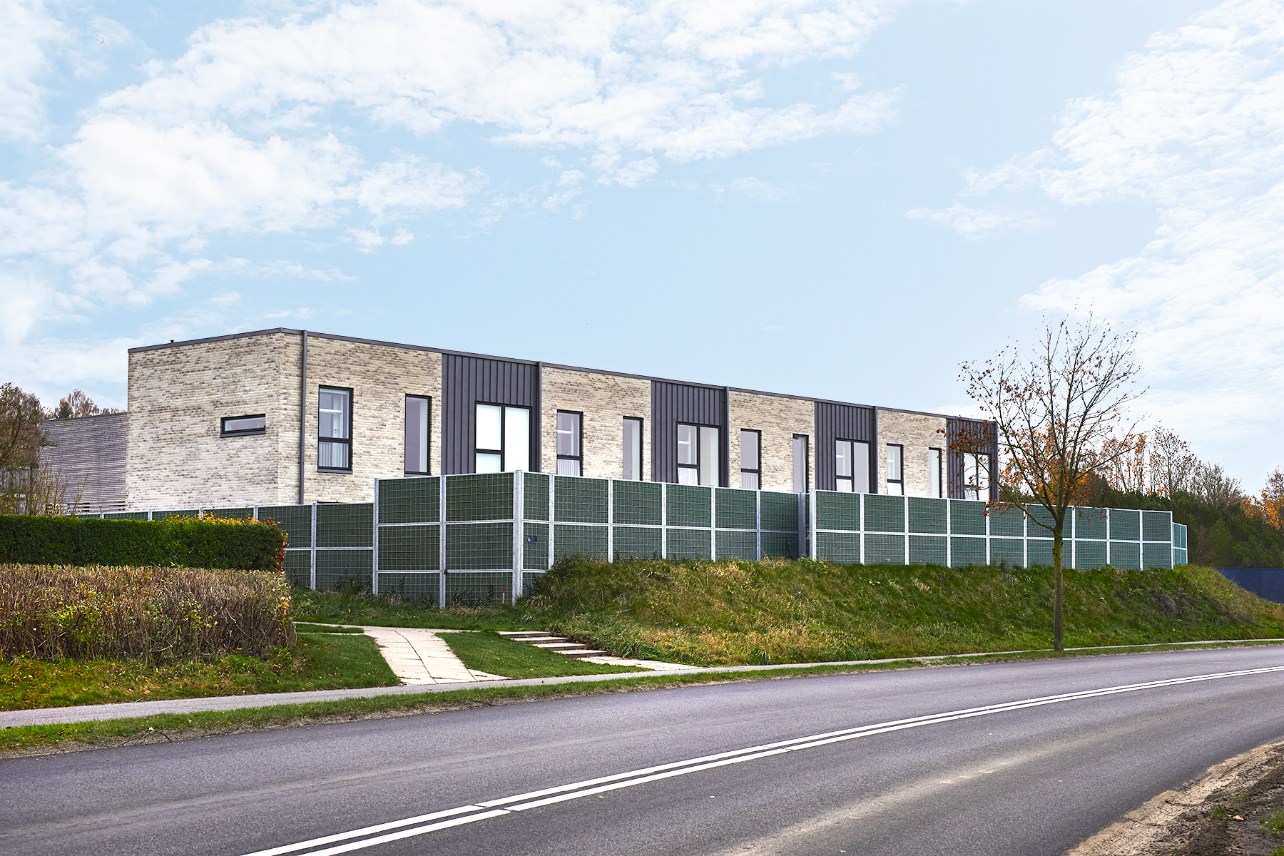 Noistop-Akustikzäune absorbieren Straßenlärm