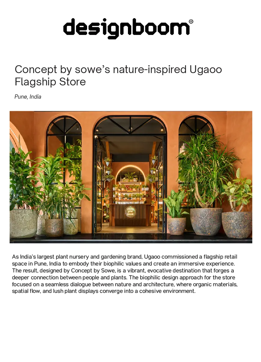 Concept by Sowe press - featured in Design Boom