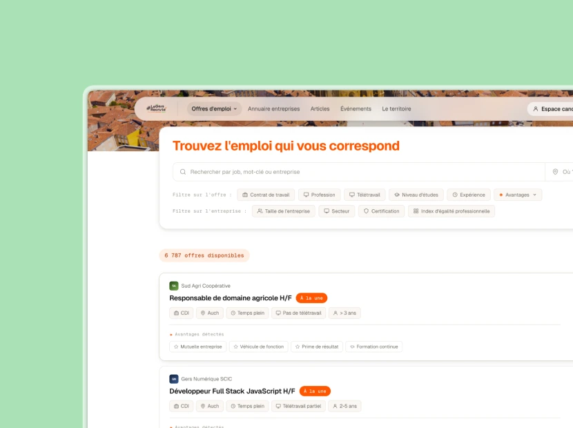Flux d'annonces
