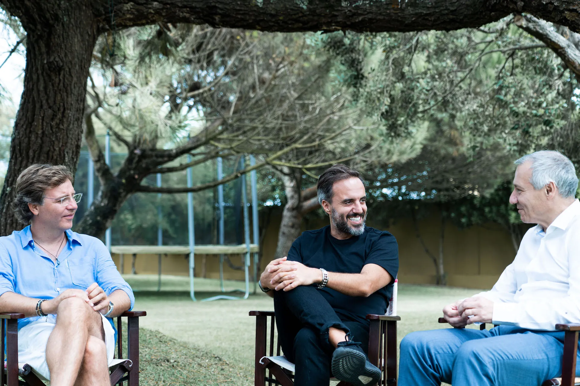 Fundadores FJN: José Neves, Carlos Oliveira, António Murta