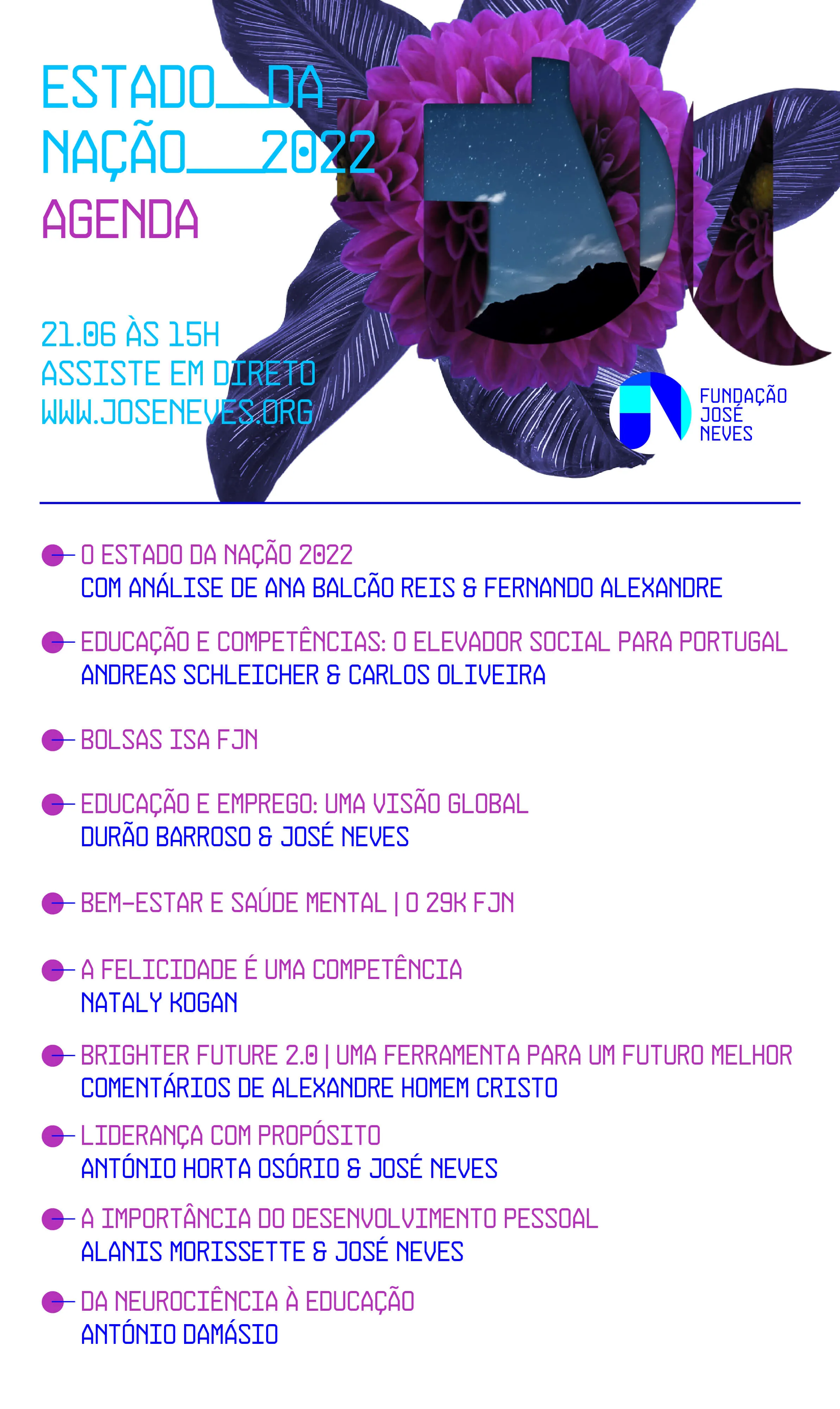 Agenda Geral Evento 2022
