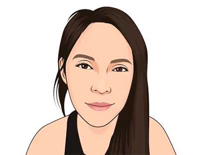Cartoon of Mari Paz Fernandez