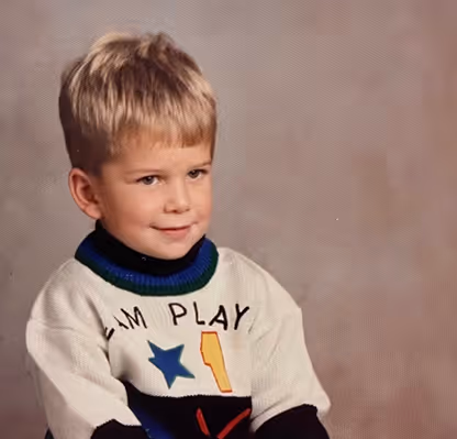 Portrait of a young version of Shea Georgetti