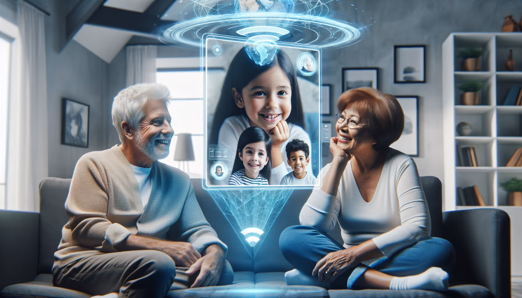 VoIP phone services concept