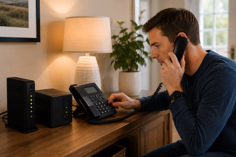 landline phone