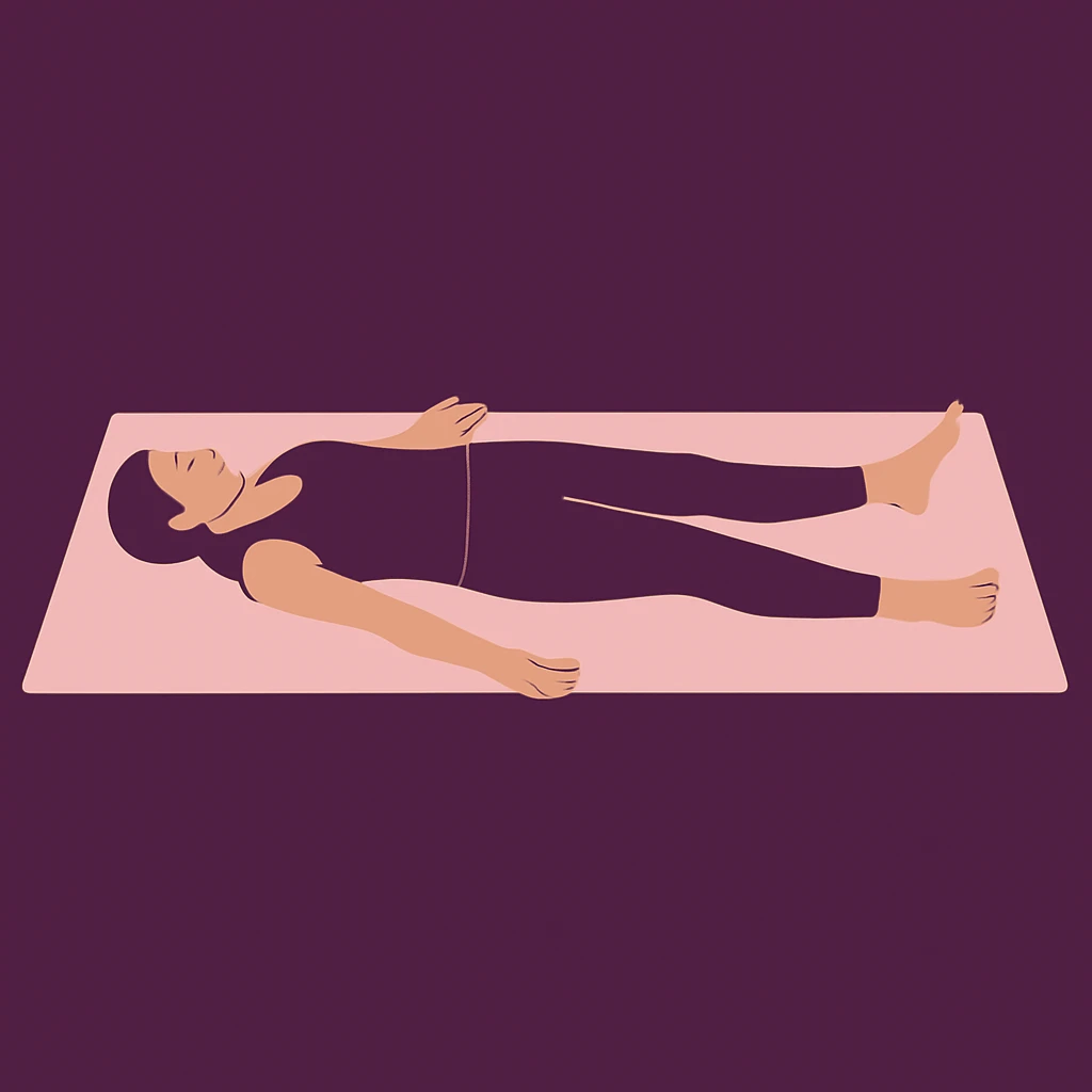 Posture yoga tantrique Savasana