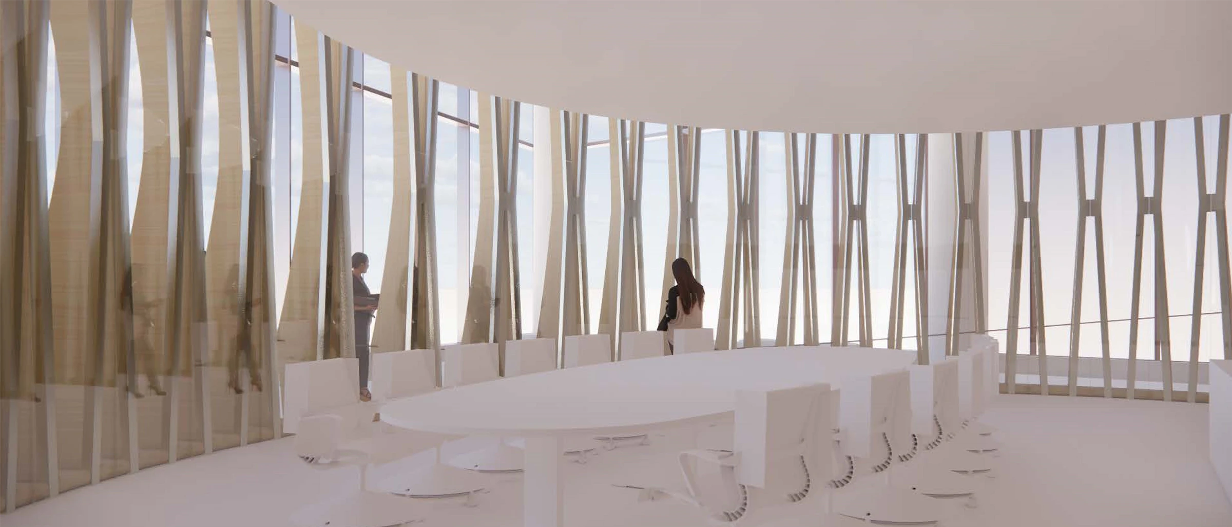 Hospitality services space at The HELIX