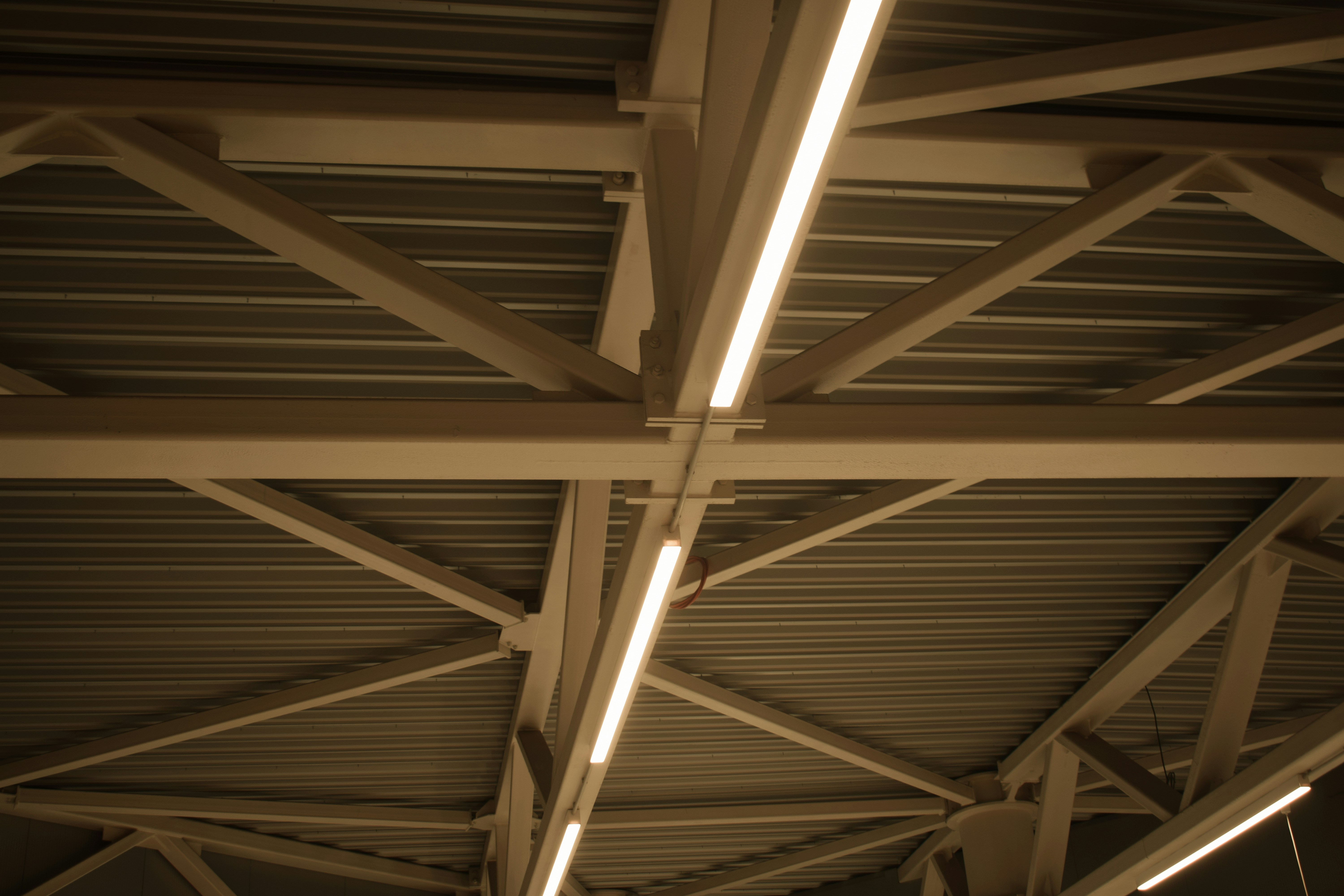 Architectural interior showcasing clean ambient lighting design