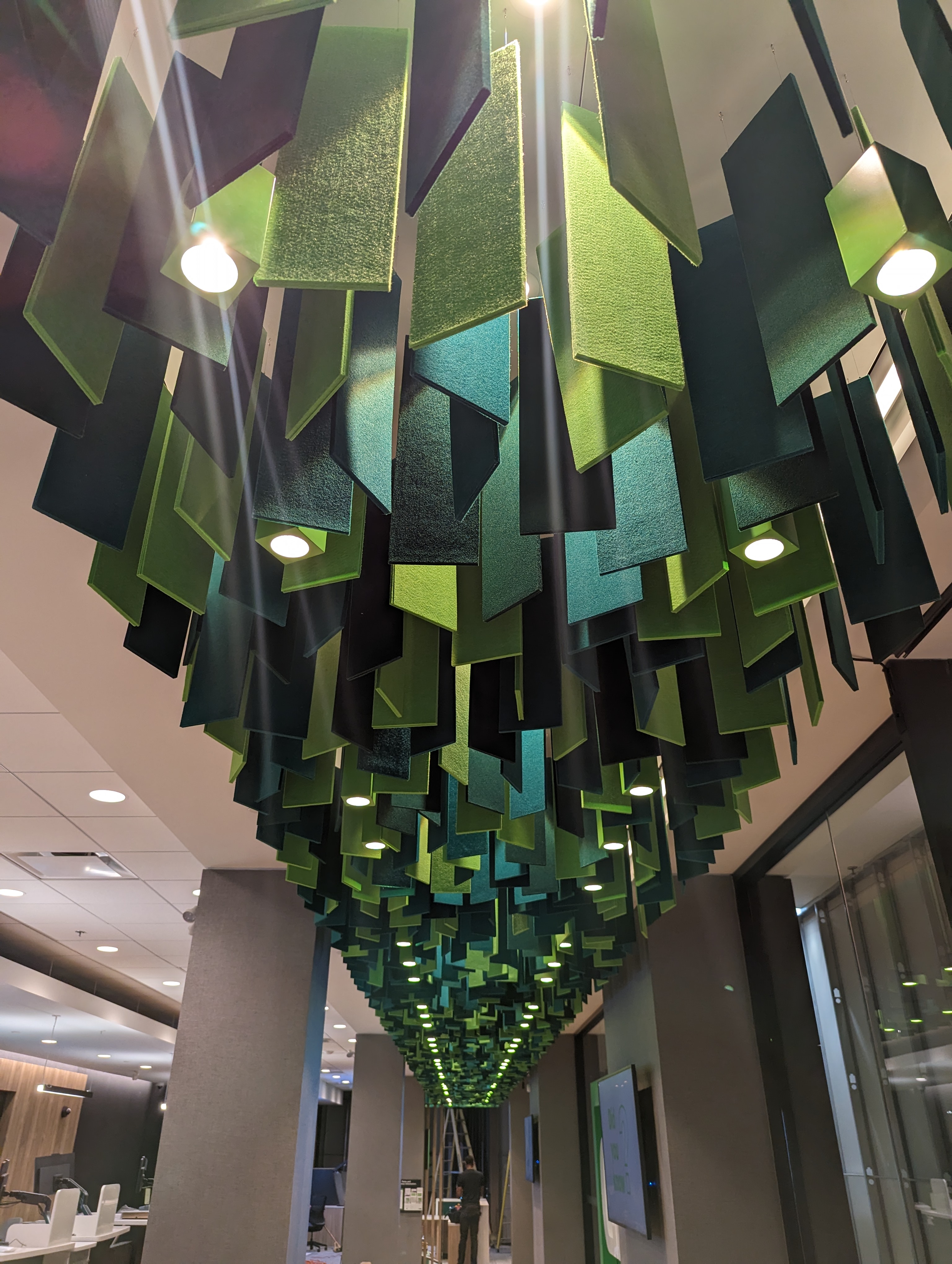 Low-Voltage DC Power for Decorative Lighting: TD Canada Trust Square One Branch