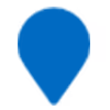 location icon blue