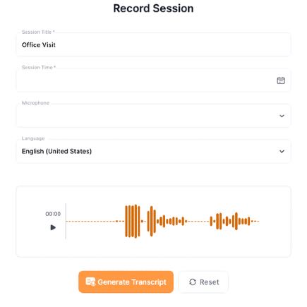 Healthcare provider utilizing AI Medical Scribes for accurate patient records