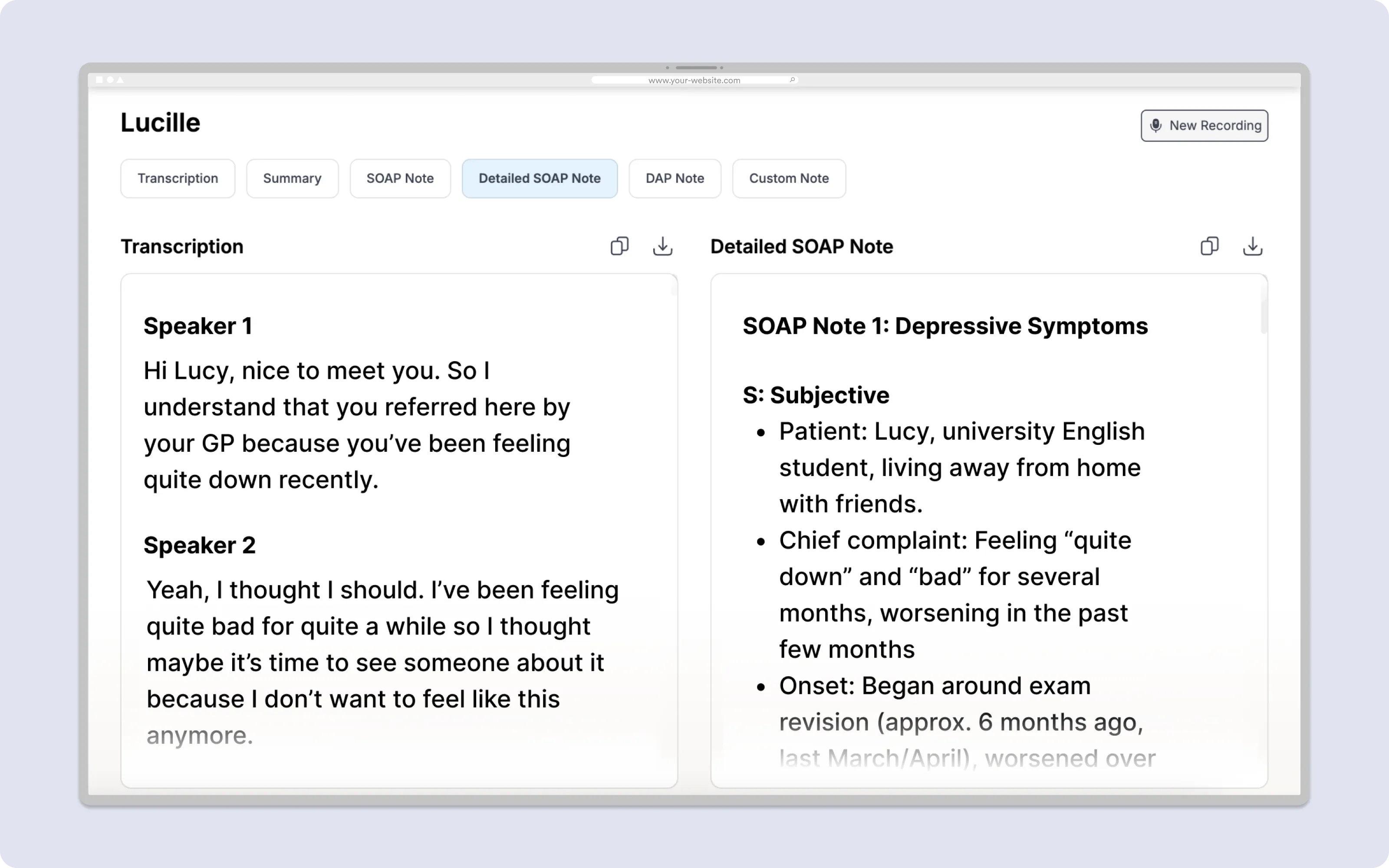 Healthcare provider utilizing AI Medical Scribes for accurate patient records