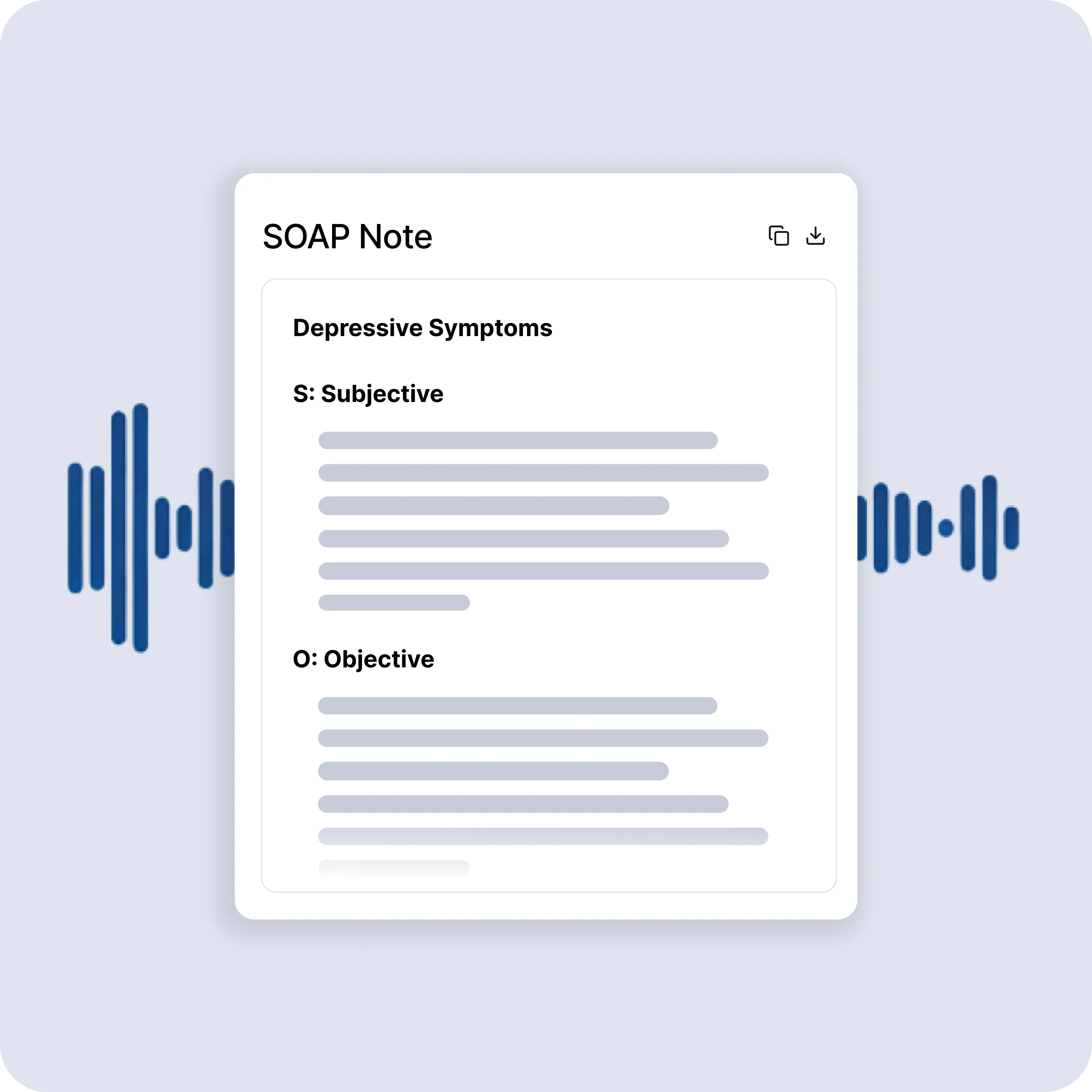 AI Medical Scribes - User Interface