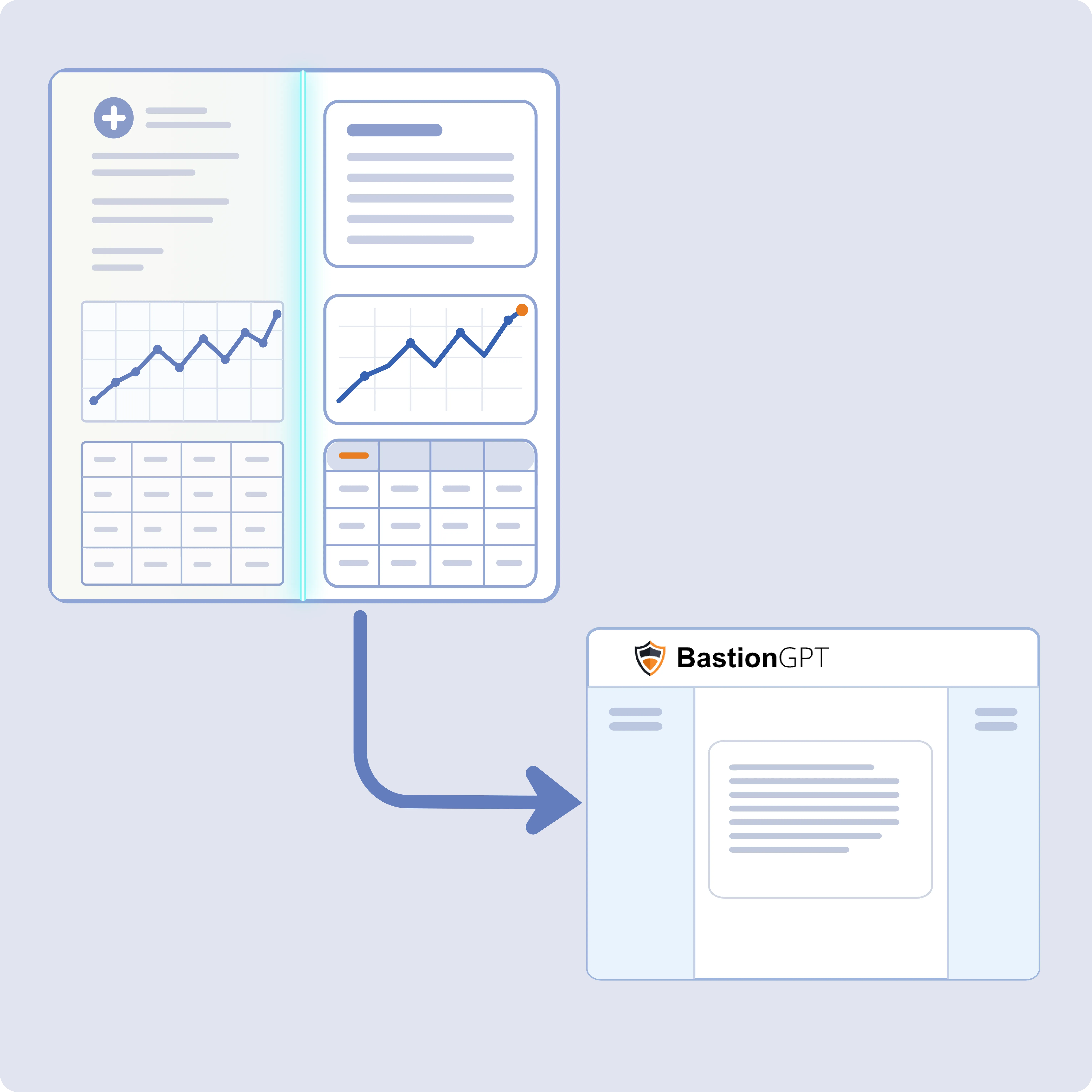 Uploading scanned medical records and PDFs into BastionGPT