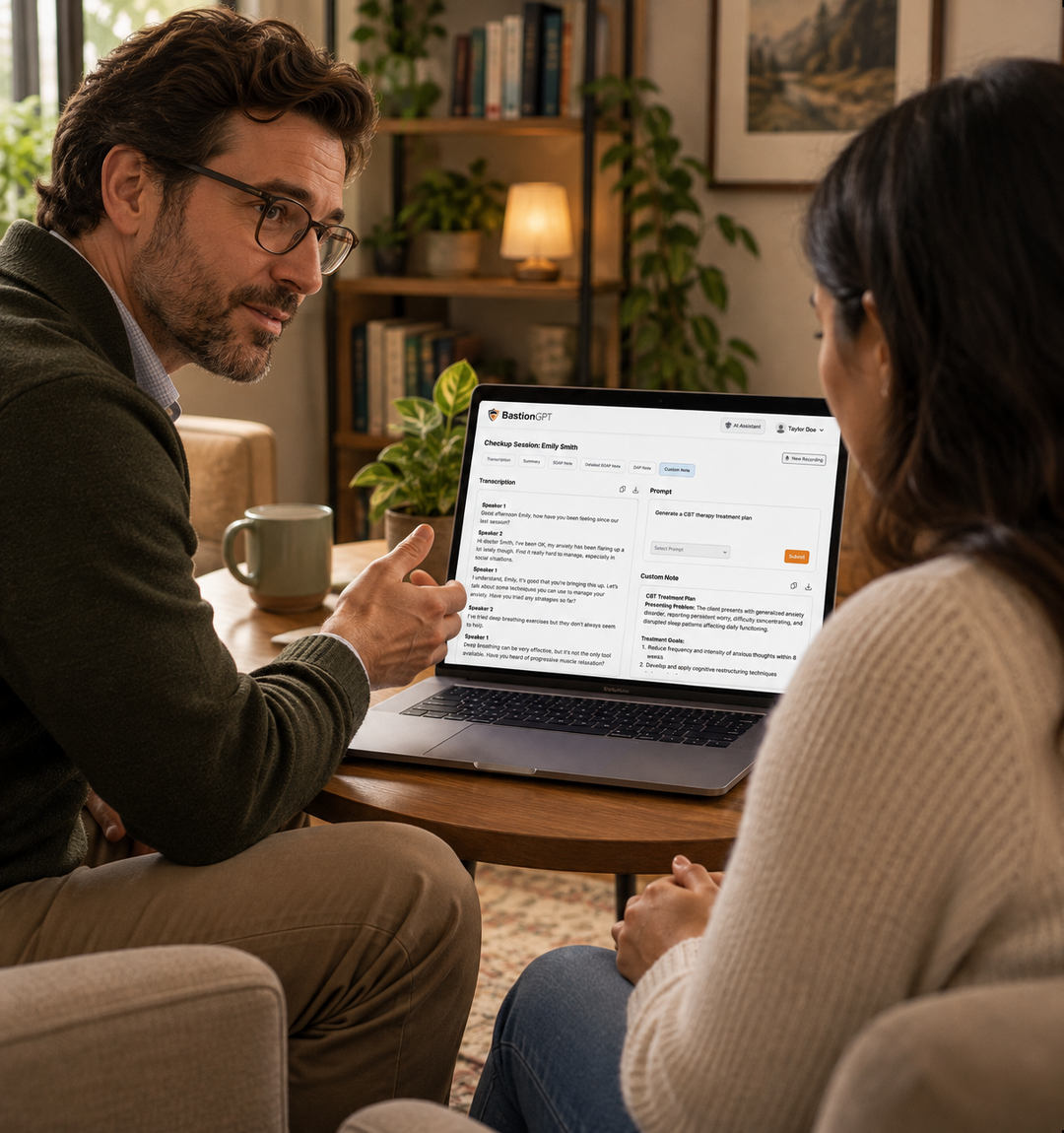 AI Medical Scribes - User Interface