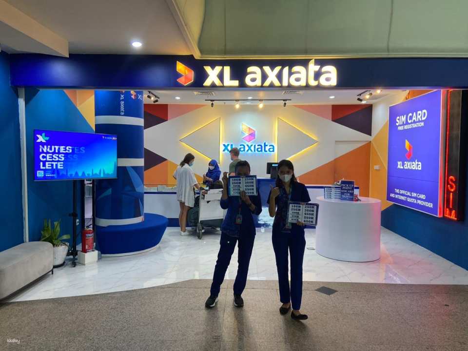 Bali SIM Card | XL Axiata | DPS Airport Pickup & Activation