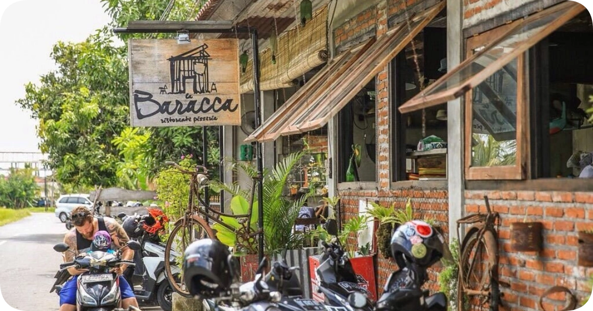 La Baracca Bali: Rustic Italian Dining in Canggu