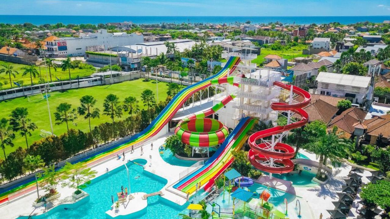 Splash Water Park Bali, Wahana Air Terbaik untuk Liburan Seru di Canggu