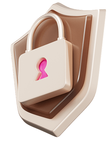 A 3D icon in red and the letter 'i' illustrating savings account security with Singpass identity verification.