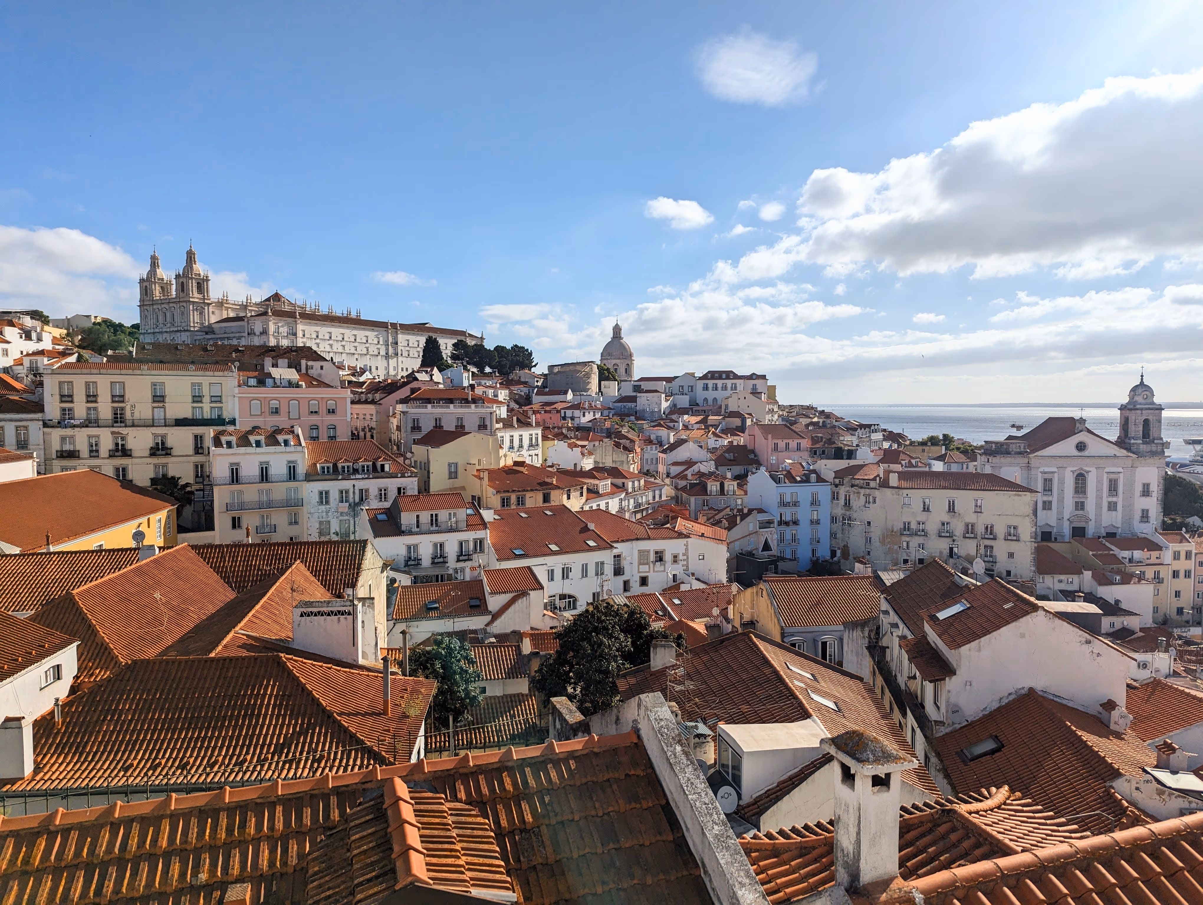 Le mirador de Santa Luzia