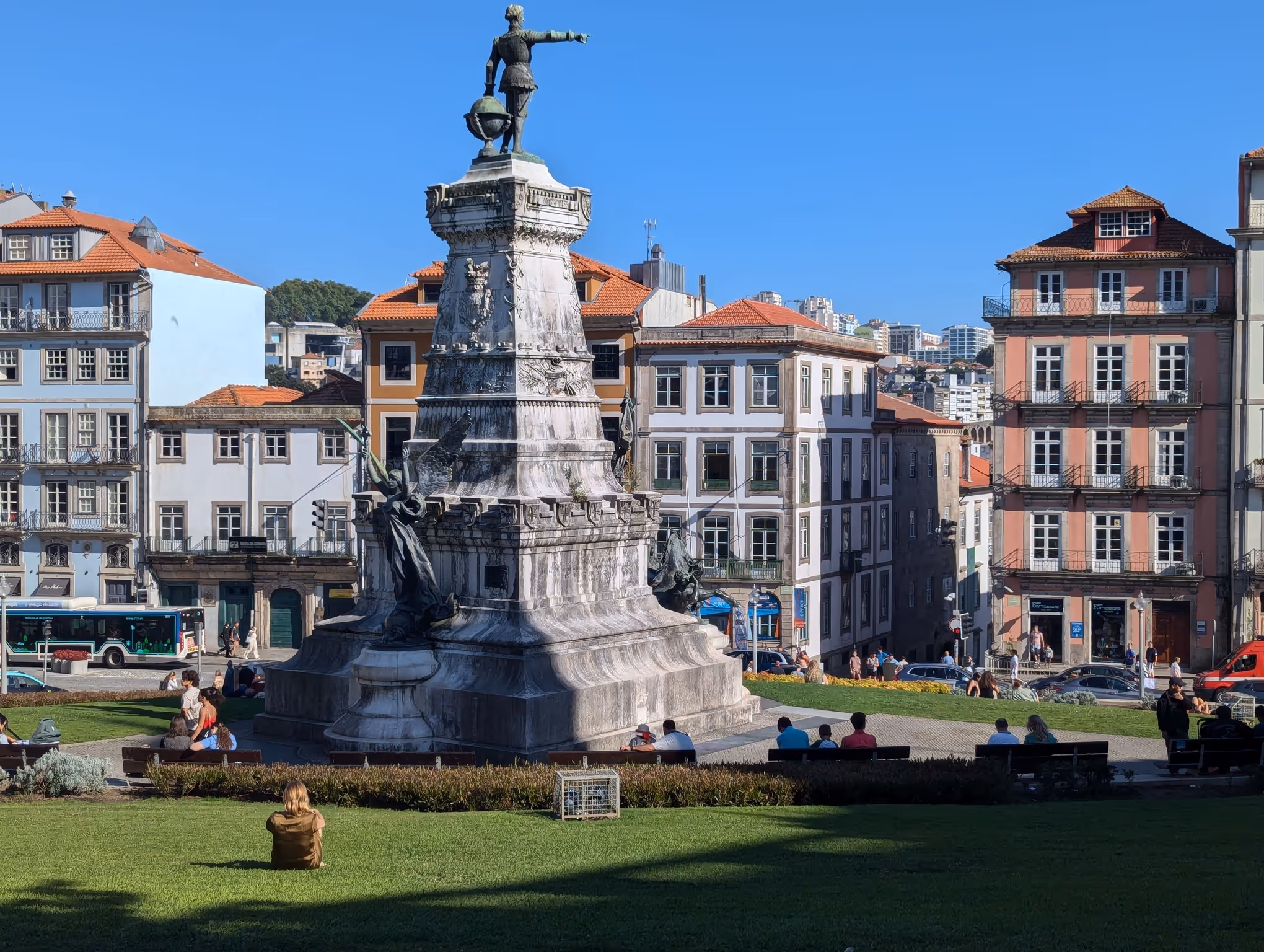 La célèbre Praça do Infante d. Henrique