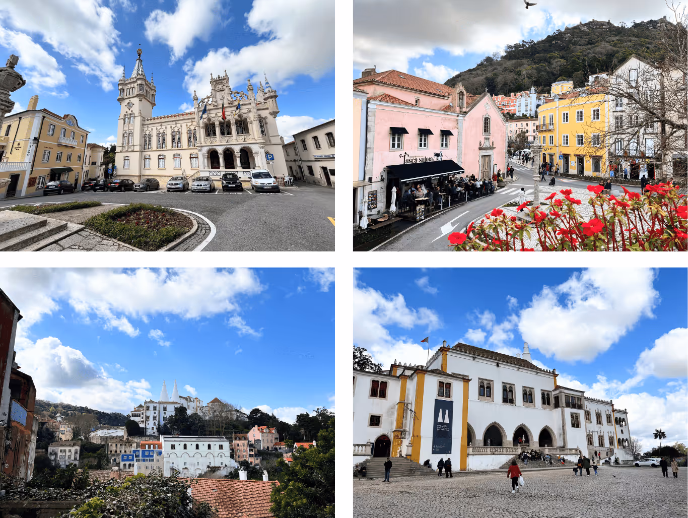 Le centre historique ainsi que le palais national de Sintra