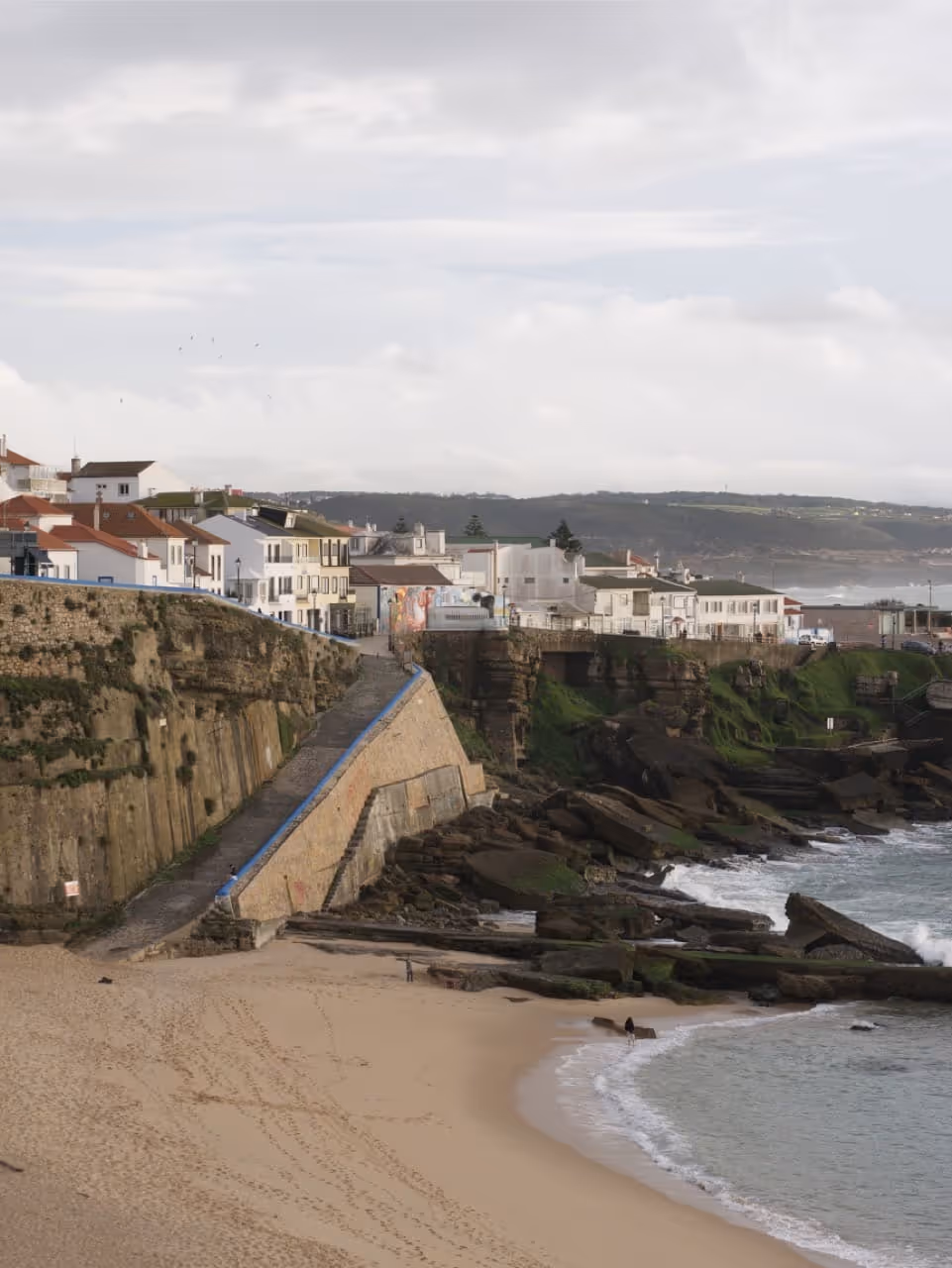 View of Ericeira from the coast