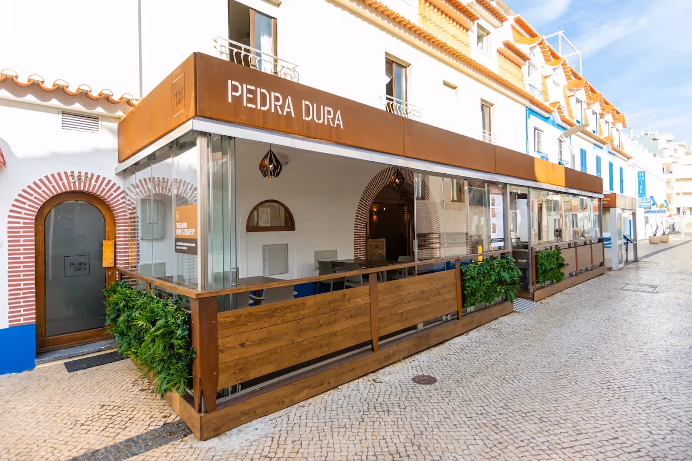 The restaurant Pedra Dura in Ericeira