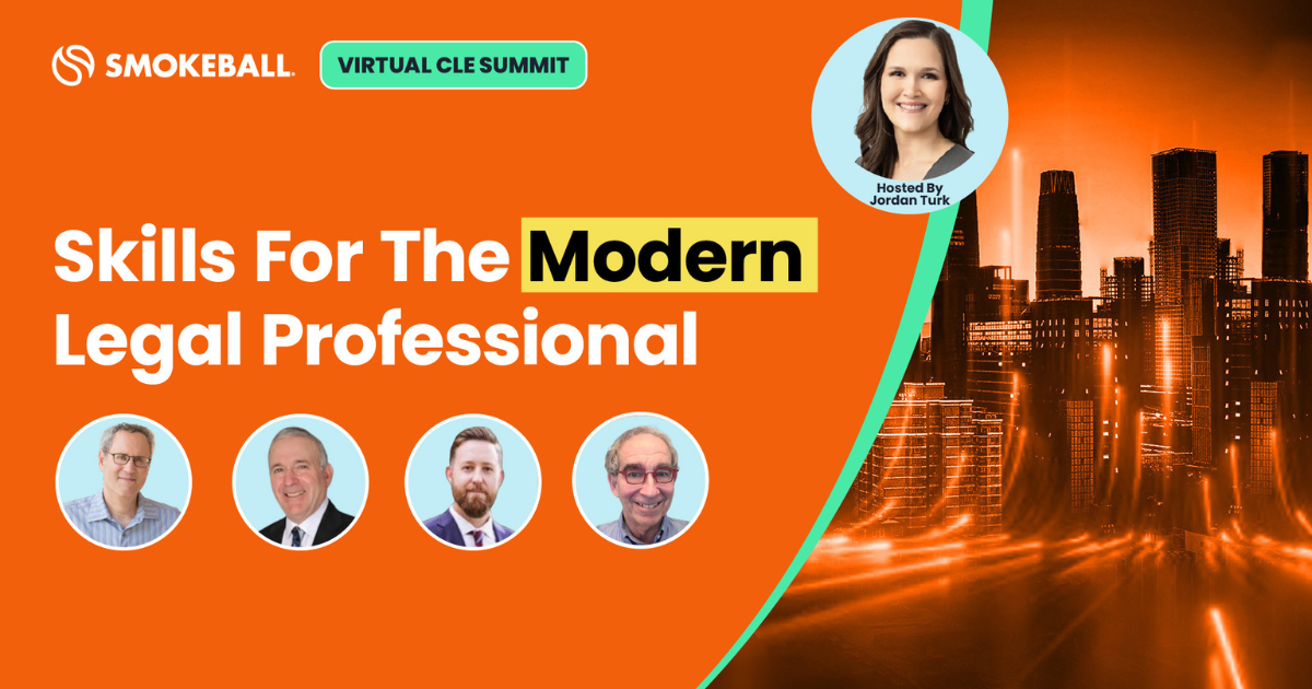 Smokeball Free Virtual CLE Summit: Skills for the Modern Legal Professional
