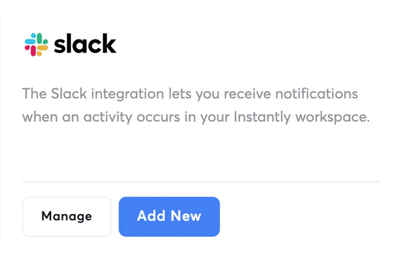 Slack Integration