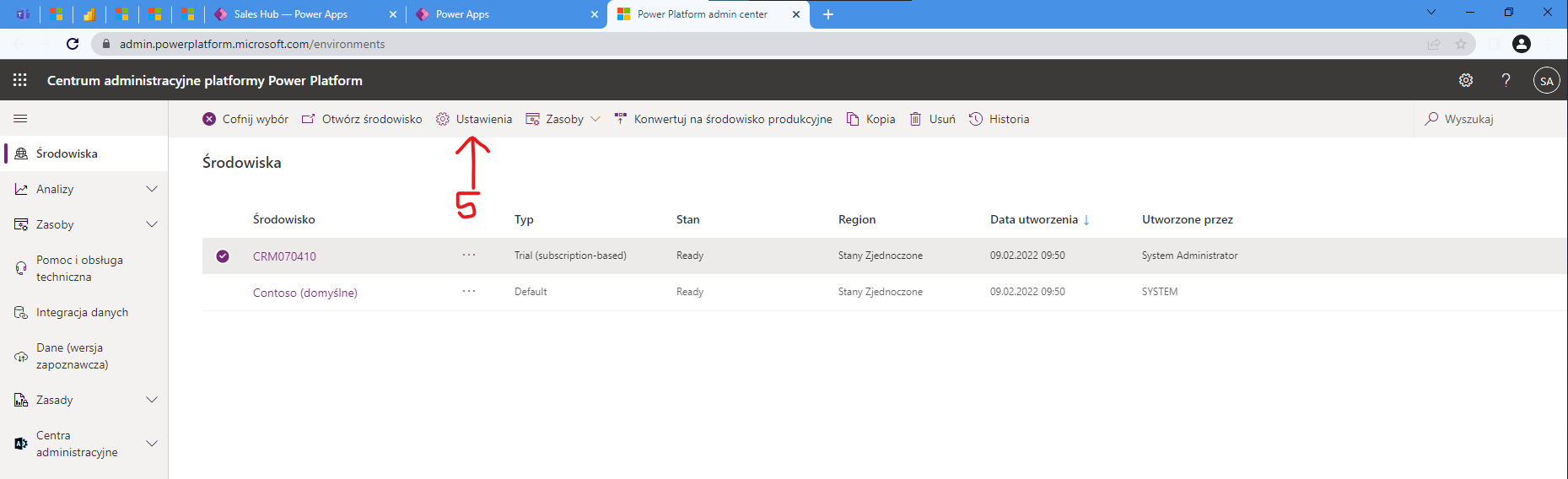 Generatory raportów Power BI w MS Dynamics 365