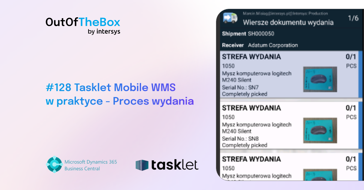 📝 Tasklet Mobile WMS w praktyce - Proces wydania