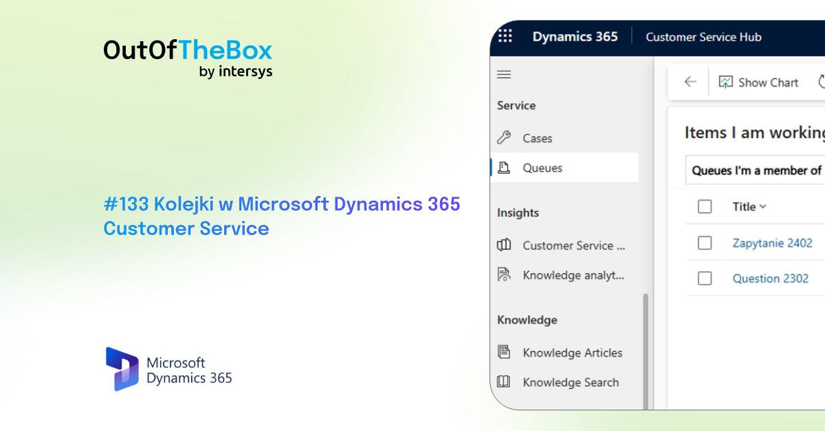 ⏳ Kolejki w Microsoft Dynamics 365 Customer Service