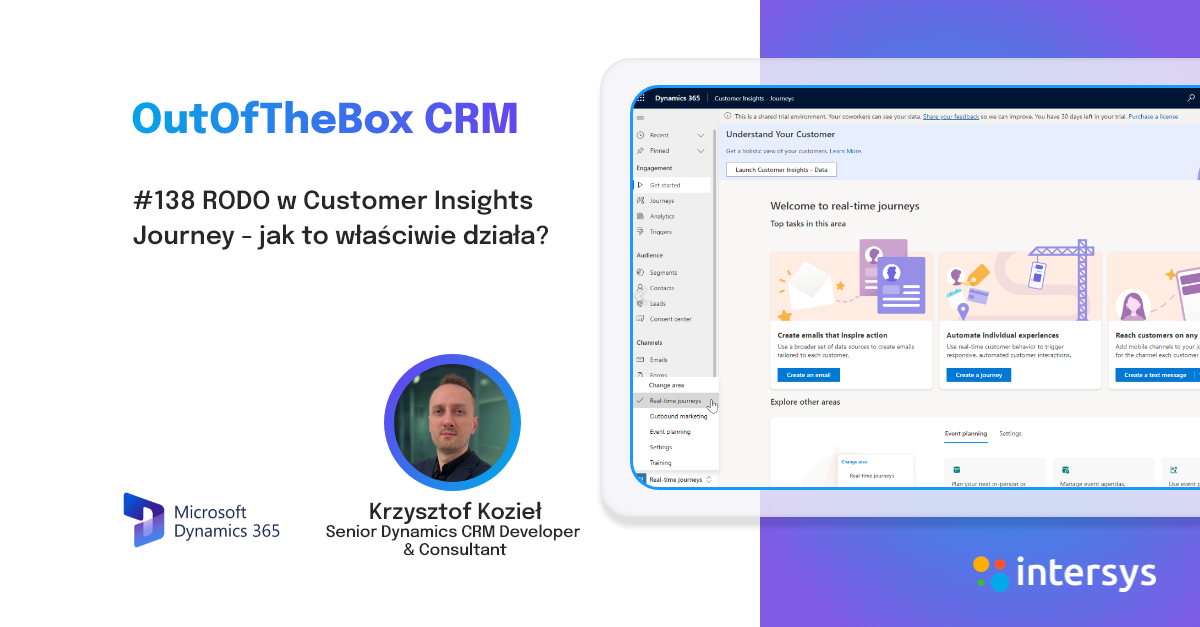 🔐 RODO w Customer Insights Journey - jak to właściwie działa?